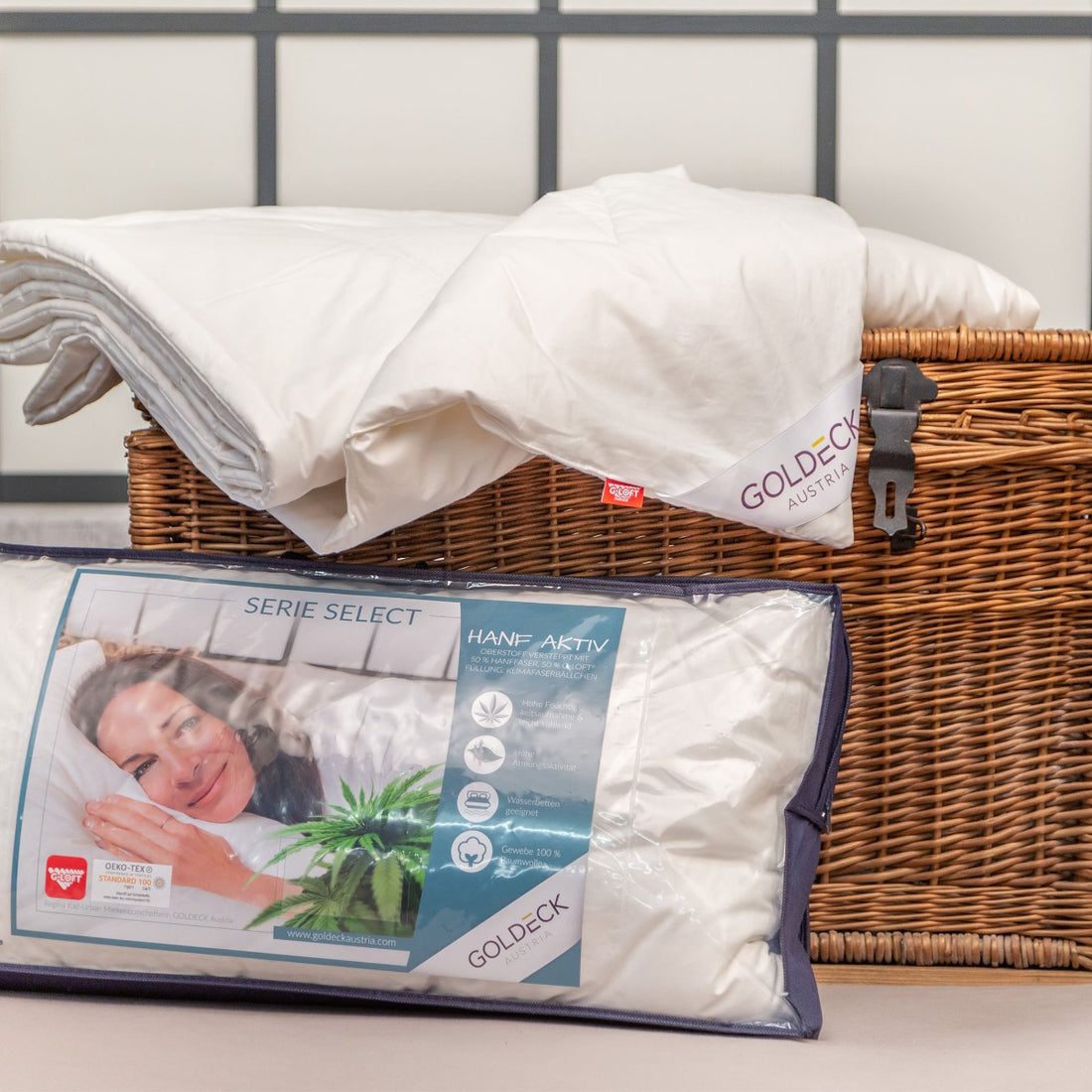 Pillow Select HEMP ACTIVE